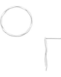 Heather Hawkins Jewelry - Circle Stud Earrings - Lyst