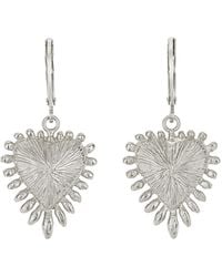 Zoe & Morgan - Heart Rays Earrings - Lyst