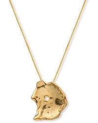 EVA REMENYI - Talisman Moon Necklace - Lyst