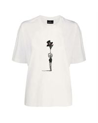 LOVEIST STORE - Giraffa Embroidered T-Shirt - Lyst