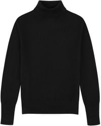 Loop Cashmere - Cashmere Polo Neck Sweater - Lyst