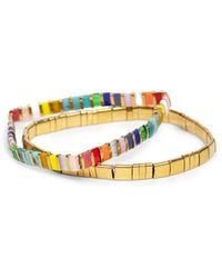 Saachi - Stretch Bracelet Set - Lyst