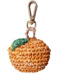 LIKHÂ - Citrus Burst Raffia Bag Charm - Lyst