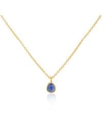 Auree - Hampton Sapphire & Vermeil Necklace - Lyst