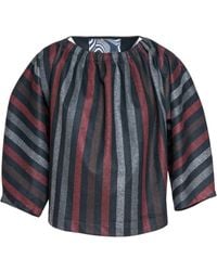 ARTISTA - Aurea Striped Oversized Pullover - Lyst