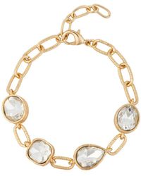 Saachi - Crystal Cascade Bracelet - Lyst