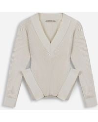 Nocturne - Neutrals Soft Knit Top - Lyst