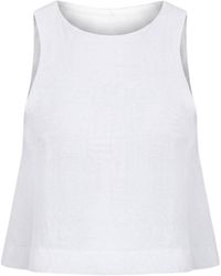 Monlicia - Lena Linen Top - Lyst
