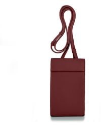 godi. - Handmade Adjustable Leather Phone Bag With Pocket - Lyst