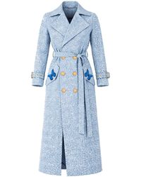 Maui X Lolita - Tiara Long Denim Trench - Lyst