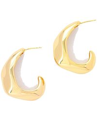 Uchi and Soto - Nami Hammered Earrings - Lyst