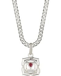 Charlotte's Web Jewellery - Root Chakra Necklace - Lyst