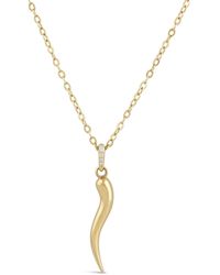 Dinny Hall - Toro Horn Charm Pendant - Lyst