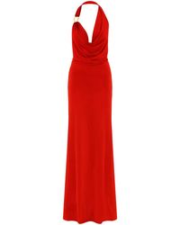NAZLI CEREN - Dakota Long Jersey Dress - Lyst