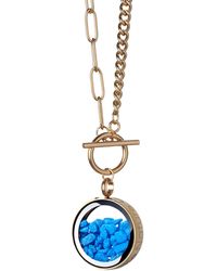 My Little Nature - Plated Stone Necklace – Handcrafted Designer Jewelry Inspired By Nature - Lyst
