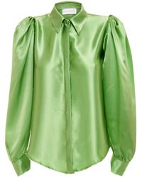 Sofia Tsereteli - Silk Blouse - Lyst