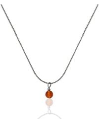 A Weathered Penny - Amber Necklace - Lyst