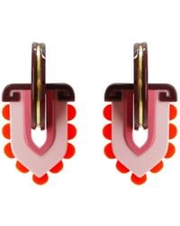 Gissa Bicalho - Handmade Acrylic Earring Astart Antique - Lyst