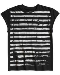 Other - Over Print Stripe Rocker Tee - Lyst