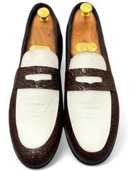 Jpo - Koch House Cognac Penny Loafers - Lyst