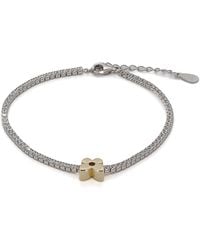 Ebru Jewelry - Butterfly Diamond Tennis Bracelet - Lyst
