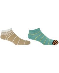 Peper Harow - Made in England - Retro Stripe Cream & Thin Stripe Trainer Socks Bundle - Lyst