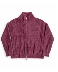 ROAV - Everyday Emma Burgundy Double Zip Cardigan - Lyst