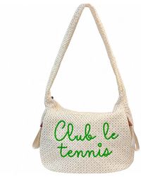 Lilly Loves - Neutrals Club Le Tennis Bag - Lyst
