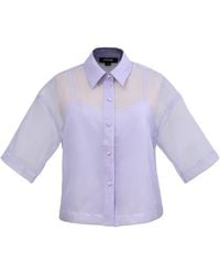 Smart and Joy - Organza Blouse - Lyst