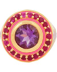 Après Youth - Firework Statement Ring Ruby - Lyst