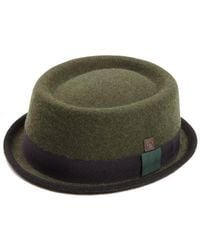 Dasmarca Hats - Tony Moss Felt Skimpy Brim Short Brim Rude Boy Mod Style Porkpie Hat - Lyst