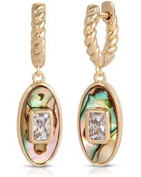 Leeada Jewelry - Juno Pendant Earrings - Lyst