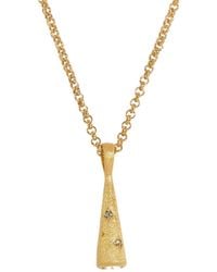 Claire Hill Designs - Sparkly Comet Charm Necklace - Lyst