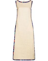 Maison Qala - Neutrals Secret Margin Dress - Lyst