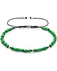 Anchor and Crew - Percy & Stone Skinny Macrame Bracelet - Lyst