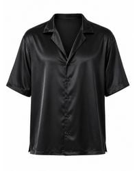 Hustle - Is New Satin-Shirt - Lyst
