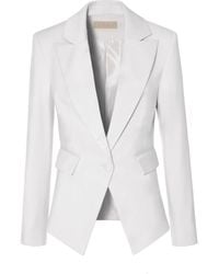 AGGI by HALEWSKI - Angela Aesthetic Single Breasted Feminine Blazer - Lyst