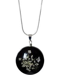 Laura Daili - Queen Anne's Lace Starry Night Glass Pendant - Lyst
