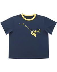 Lilia Munn - Boxy Organic Cotton Graphic Tee – - Lyst