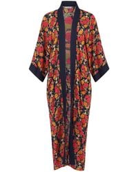 Henelle - Night Bloom Kimono - Lyst