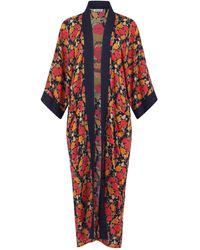 Henelle - Night Bloom Kimono - Lyst