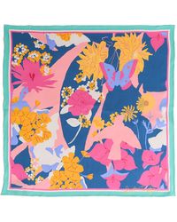 Lost Pattern - Frida X Lost Pattern Frida's Garden Silk Bandana Scarf - Lyst
