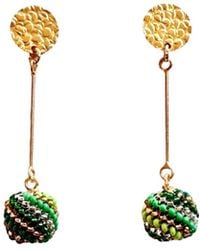 Iliana Arrazola - Magic Ball Earrings - Lyst