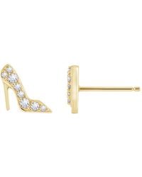 Diamonbliss - Marilyn Monroe High Heel Stud Earrings - Lyst
