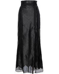 LAHIVE - Peyton Leather Like Skirt - Lyst