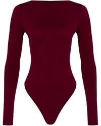 Herfetch - Neutrals Tailored Top-Burgundy - Lyst