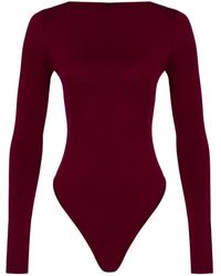 Herfetch - Neutrals Tailored Top-Burgundy - Lyst