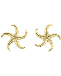 Zoe & Morgan - Starfish Stud Earrings - Lyst