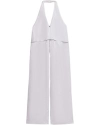 Nocturne - Layered Halter Blouse - Lyst
