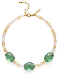 Jaredjamin - Ondine Citrine & Quartz Gemstone Necklace - Lyst